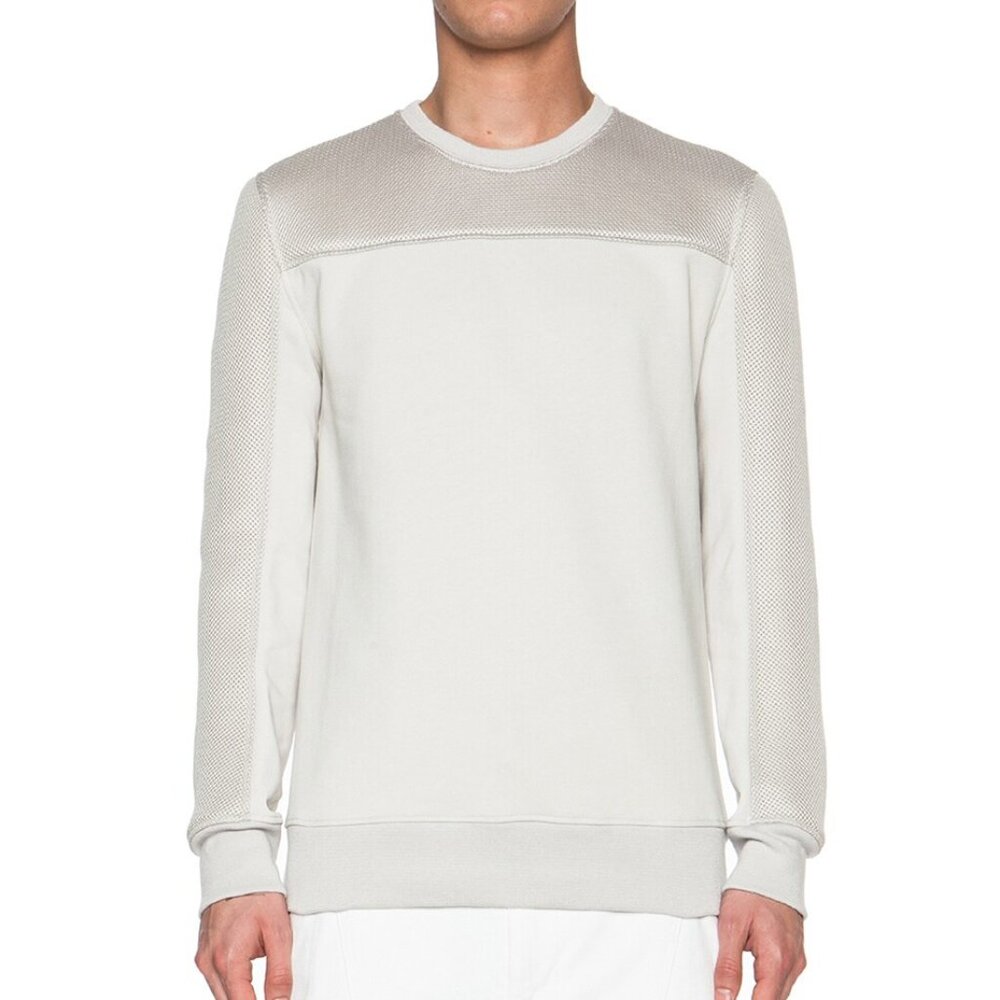 Helmut Lang SS/15 Fog Bonded Mesh Sweater